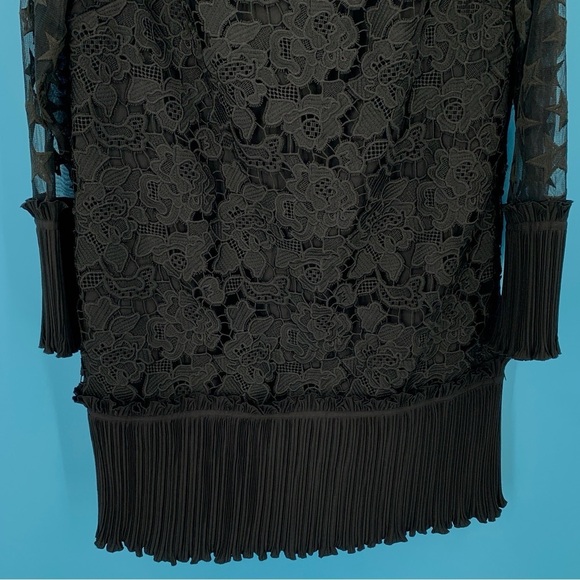 Scotch & Soda Dress Womens Black Lace Floral Stars Dark Romantic Whimsigoth - Picture 6 of 10